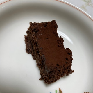 ボニークでチョコレートケーキ風